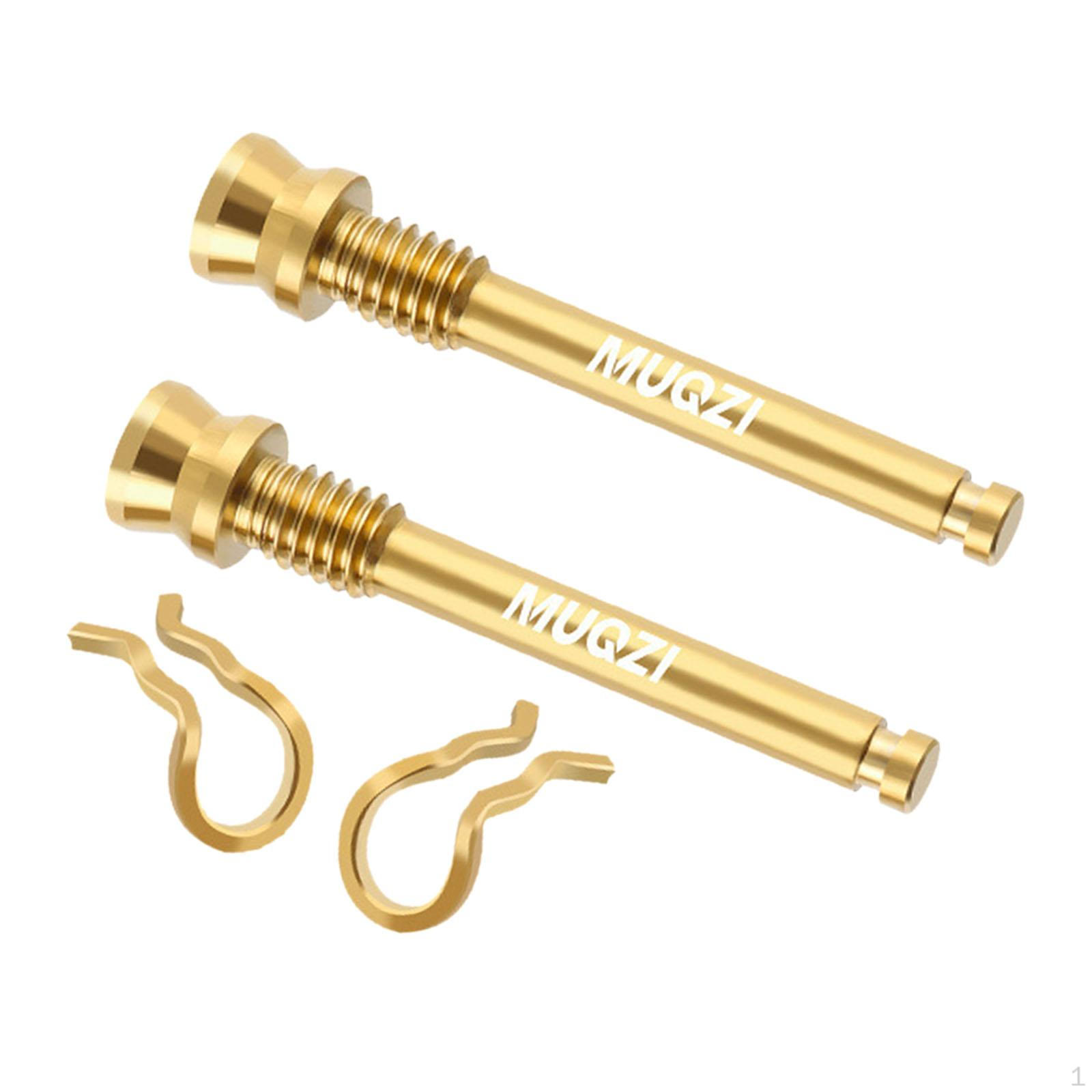 Bike Disc Brake Pads Replacement Set gold