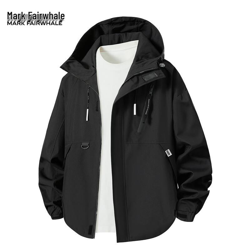 Mark Hua Fei Men s Versatile Hooded Jacket L