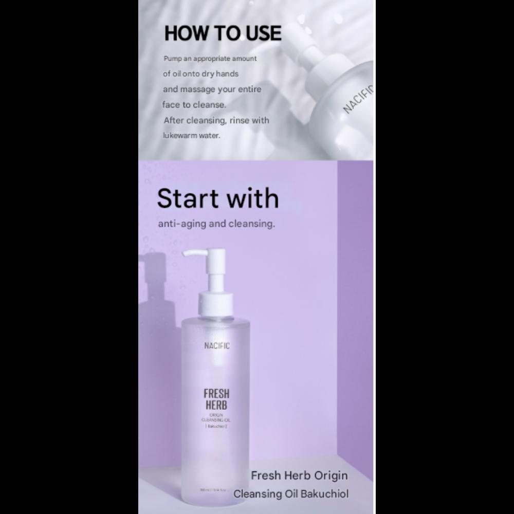 NACIFIC Świeże zioła oczyszczający olejek (300 ml)