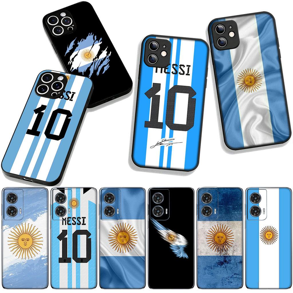 Argentina Flag 10 Football Cover Phone Case for Xiaomi Poco F7 F6 F8 Ultra F5 X7 X6 X5 X3 NFC M7 M6 Pro C85 C75 C65 C71 C61