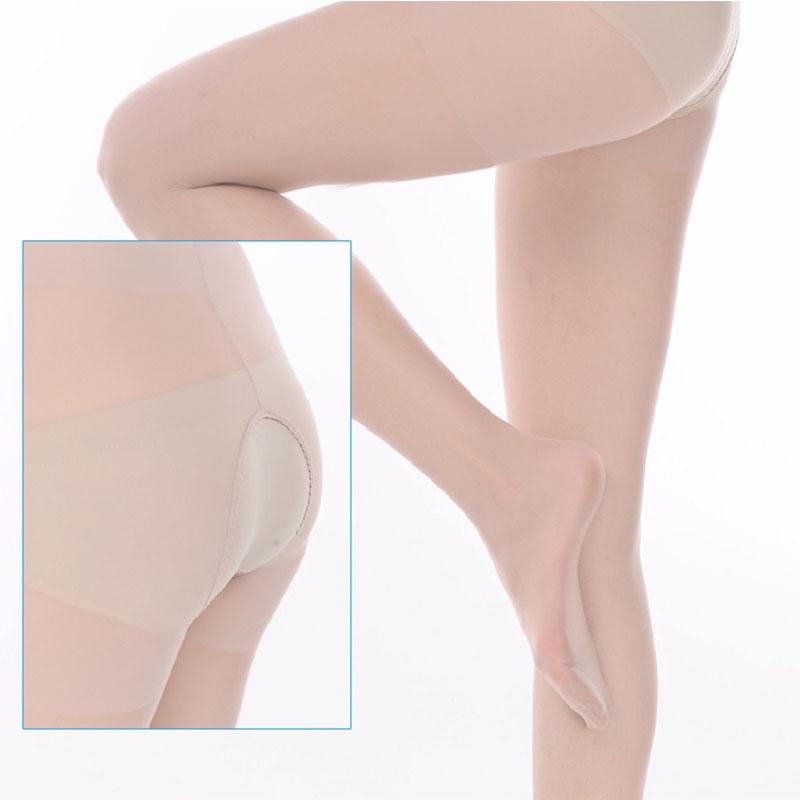 Sexy woman cortchless stockings lingerie ultra elastic Silk stockings Sheath Tight for Hot cuddly girl open crotch pantyhorse