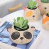 Cartoon Ceramic Flower Pot Planter Desktop Decoration Ornaments Garden Supplies Bonsai Succulent Pot Plant Pot