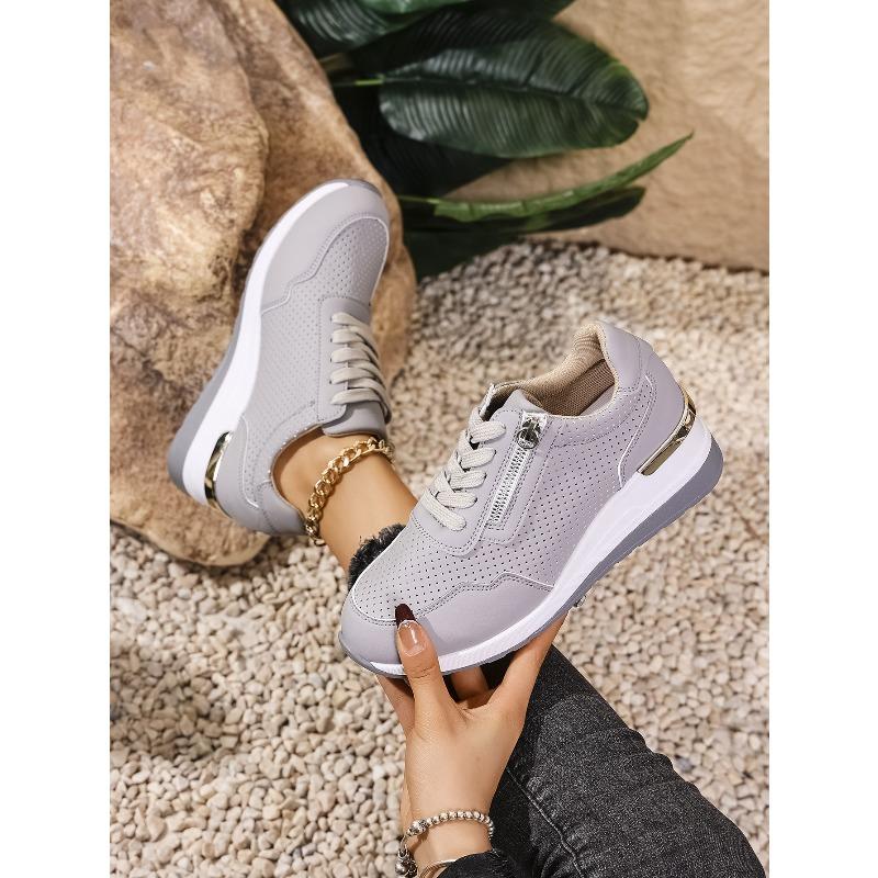 Women's New Fashionable Slouchy-Heel Thick-Sole Sneakers - Seasonal Mix-and-Match Style