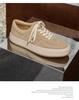 2024 New Design Men's Thick-Soled Cow Suede Casual Sneakers – Trendy & Versatile Fashion