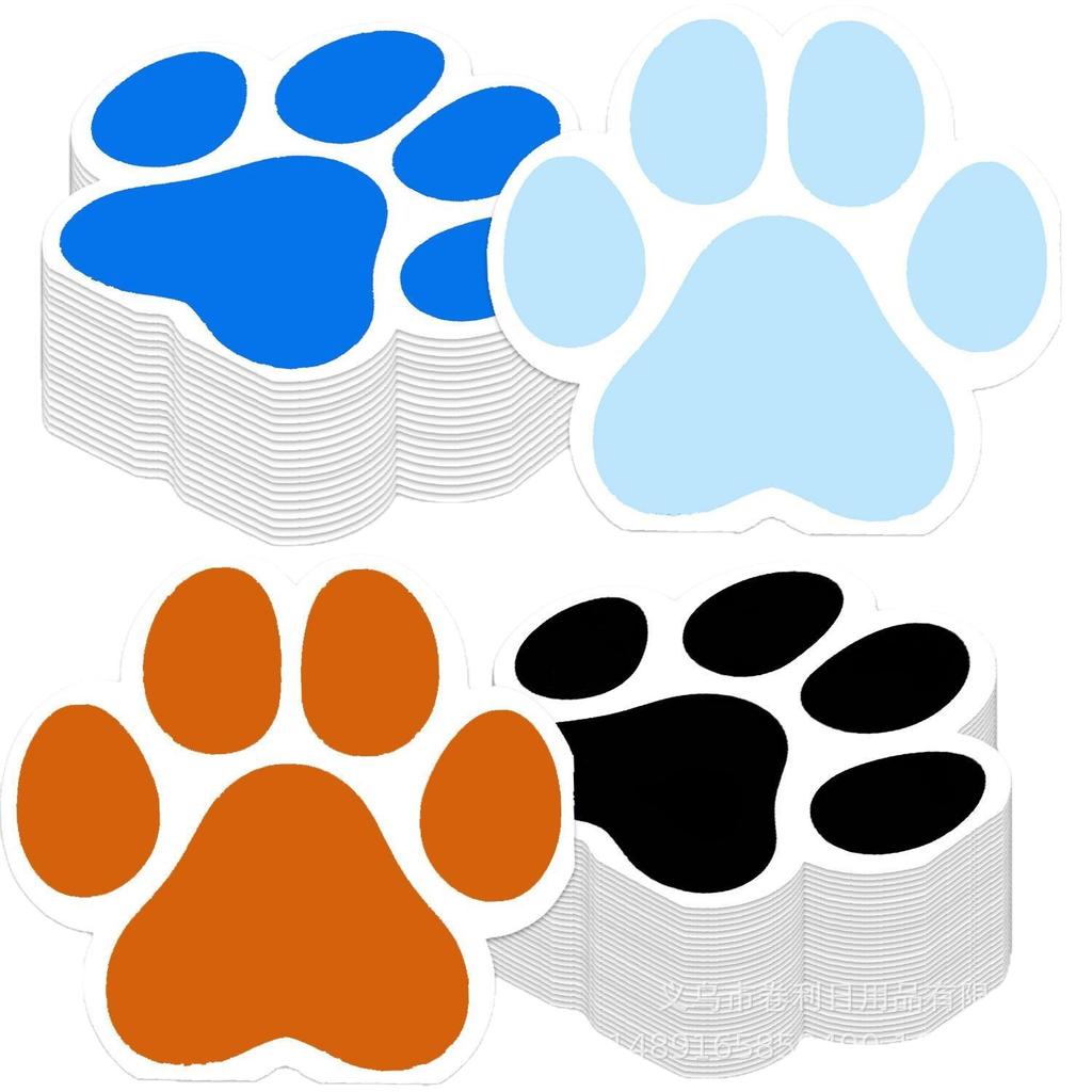 Roll Shaped Dog Claw Party Supplies Birthday Decoration Tissue Dog Claw Arrangement Props Tissue Shaped Dog Claw