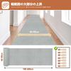XINJIY Hallway 4mm Floor Kitchen Tile Entryway Long Compatible with Underfloor Solid Washable Carpet, 40x200cm, Thick, Anti-Slip, Water-Repellent,