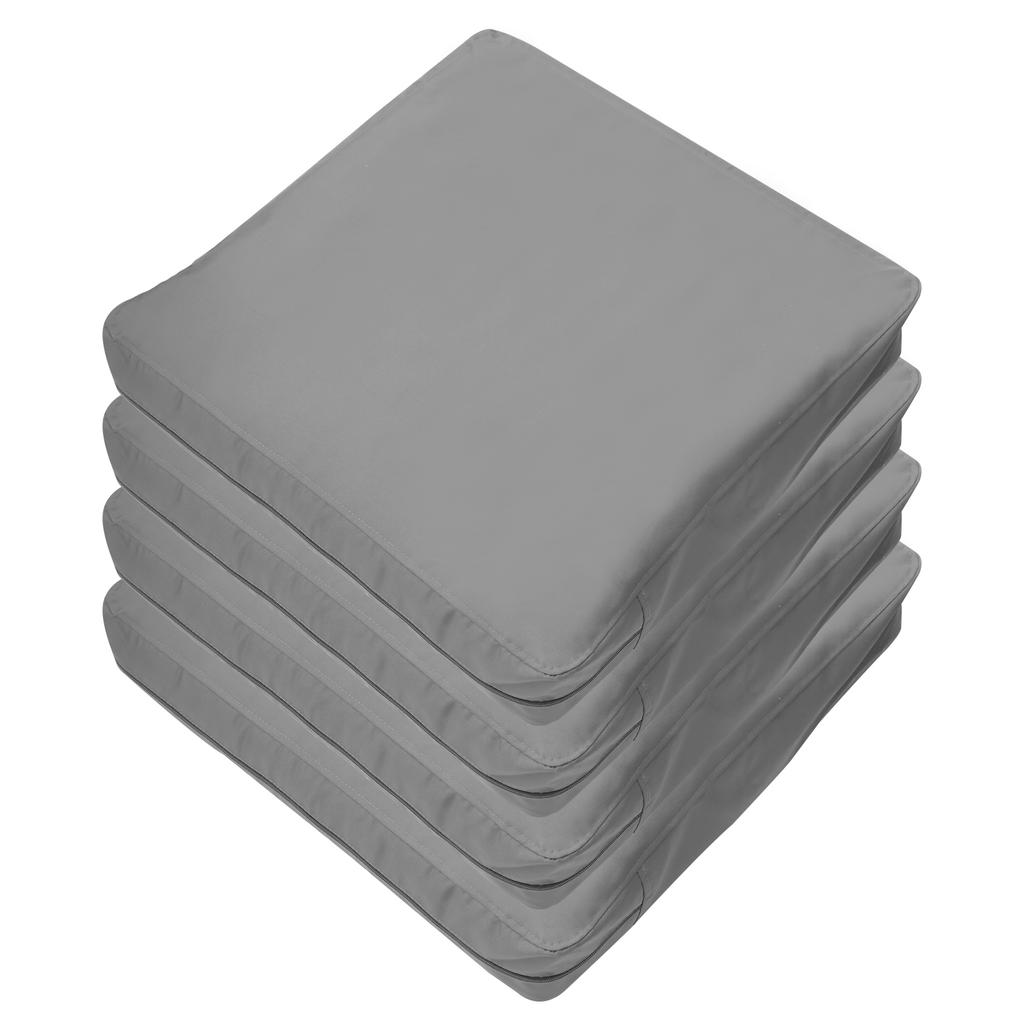 4 Buc Huse de Sezut pentru Scaun de Patio Impermeabile Huse Slipcover pentru Canapea de Exterior Huse pentru Perna de Sezut Scaun de Gradina Ratan Husa de Perna de Rezerva