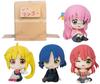 Bushiroad Creative Bocchi the Rock! Hiding In Cardboard! Cable Tie Sitting Figures X 4 Types Complete Set Gachapon Capsule Toy