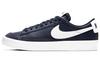 Kids' Sneakers Nike Blazer Low 77 Midnight Navy White (GS) Midnight Navy/White-Team Orange