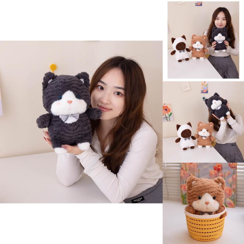 Adorable 8 Inch And 9 Inch Plush Cat Toy Doll Perfect For Weddings And Gifts