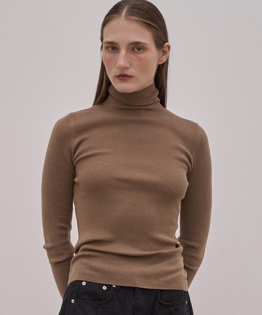 ELLIOTI Turtle Neck Knit Ts_5Color