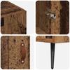 Reclaimed Wood Sideboard 89.5 x 34 x 80 cm Wood Based Material