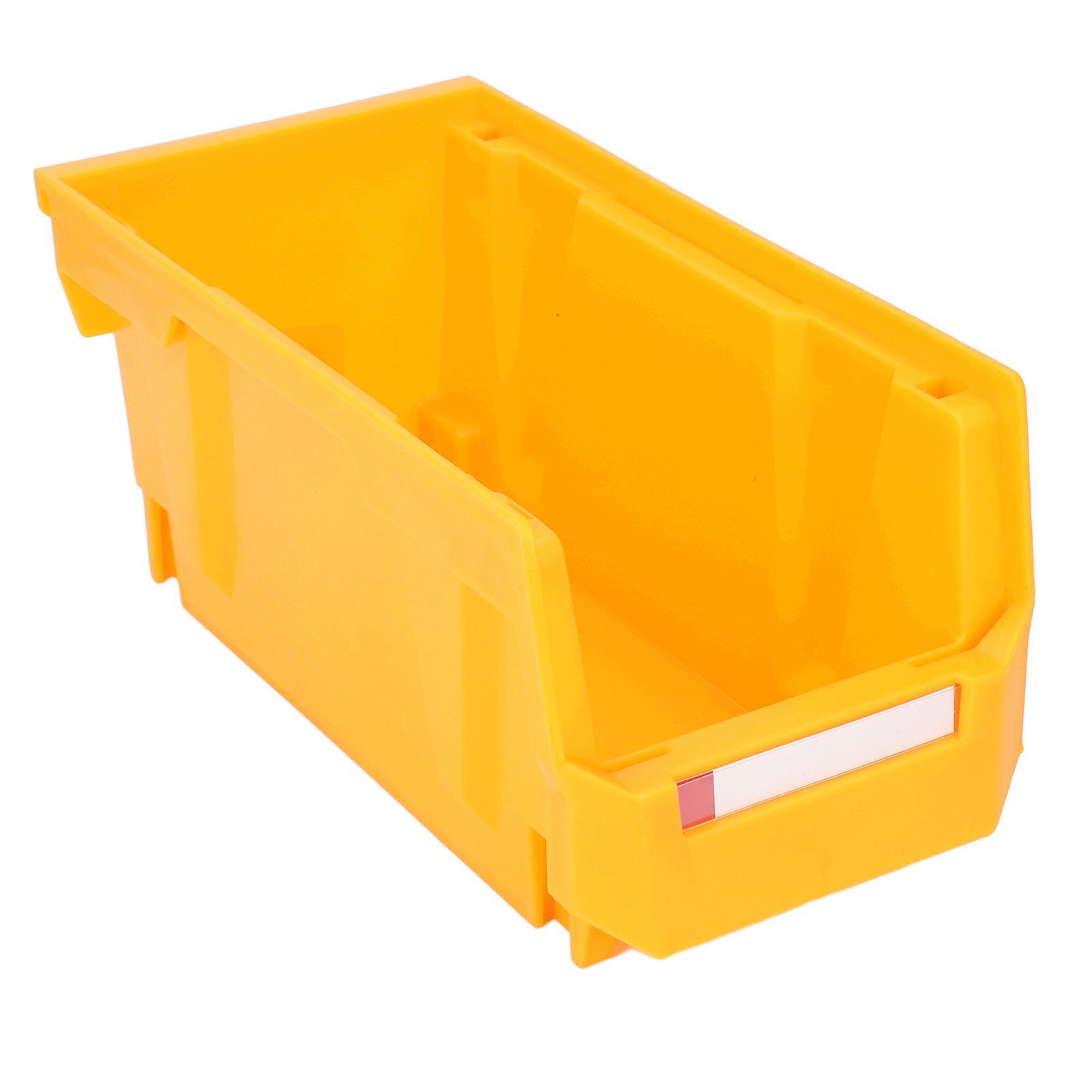 

Ящик для хранения деталей из утолщенного полипропилена с большим отверстием, органайзер для инструментов, подвесной контейнер для гаража