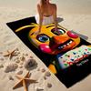 Freddy Bear Fashion Beach Towel: Ideal for Summer Adventures Soft, Absorbent and Quick Drying Suitable for Swimming and Bathing