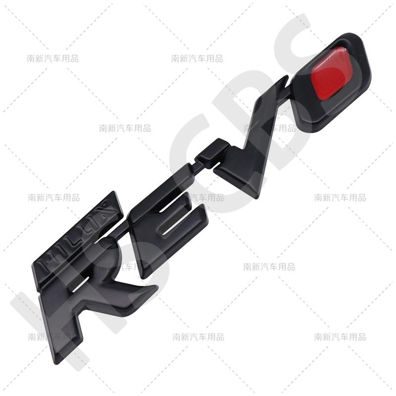 1Pc 3D ABS Car Stickers Hilux Revo Word Emblem Rear Trunk Badge Logo Car Body Fender Decor Tailgate Decal Stickers