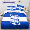 Birmingham City Pattern Bedding Quilt Set  Home Decoration  Gift (1 * Duvet Cover + 2 * Pillowcase  Without Core)