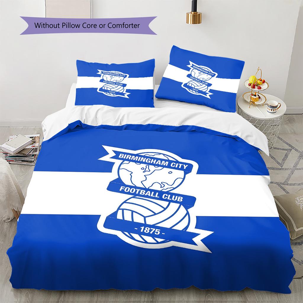 Birmingham City Pattern Bedding Quilt Set Home Decoration Gift (1 * Duvet Cover + 2 * Pillowcase Without Core)