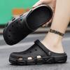 Fashion Platform Male Slipper Hole Beach Elegant Comfortable Eva Slides Clappers 2025 Mascullino Pvc Y2k Designer Luxury Fun Men's Shoe
