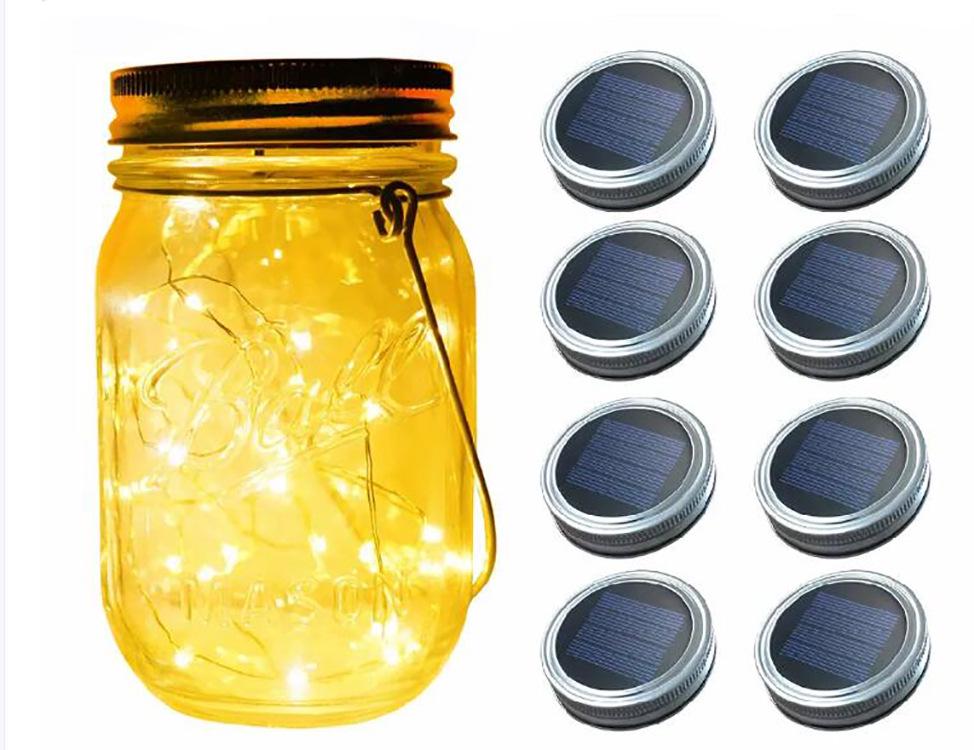 Waterproof Solar Fairy Night Light: Frosted Glass Bottle with Stars for Outdoor Garden Decoration