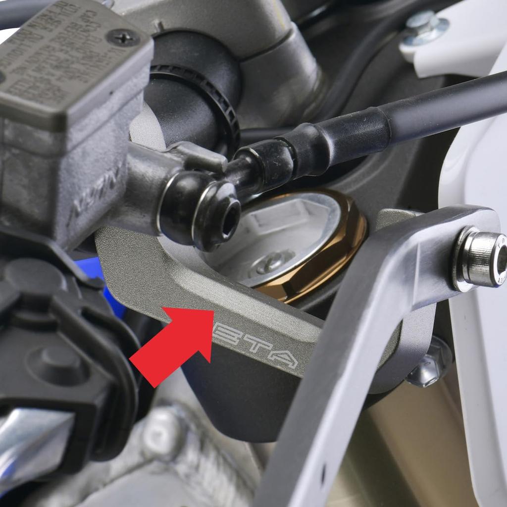 ZETA RACING Large Diameter (28.6mm) Bar Handguard Mount Long U Clamp Type Can be attached to Armor Handguard Bend/Straight/Pro Armor Handguard Cl
