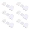 6PCS Vacuum Cleaner Filter Set Post Foam Felt Filter Replacement for Shark XPSTFH380 ZS360 ZS361C