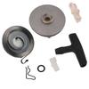 Conjunto de Partida para Motosserra Kit de Reparo de Partida por Recuo Fácil Instalação Durável Peças de Motosserra para TS350 038 041 MS380