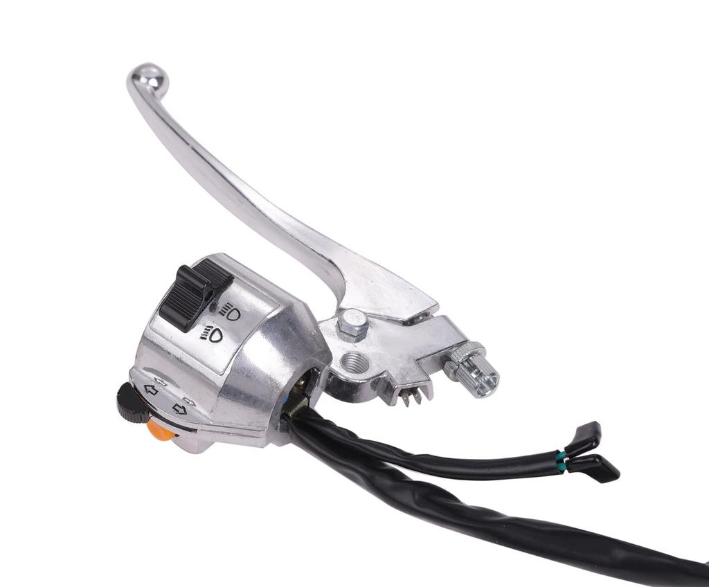 Switch Box and Clutch Lever Unit for Honda Hawk and Other Classic and Right Chrome-plated CB250T, CB400T, CB250N, CB400N, Hawk, II, Bub, Motorcycles.