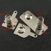 AA Battery Contact 3-Piece Set for DIY - Thickened Metal with Hole