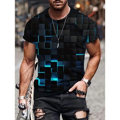3D Printing of Men's Summer Short Sleeved T-shirt
