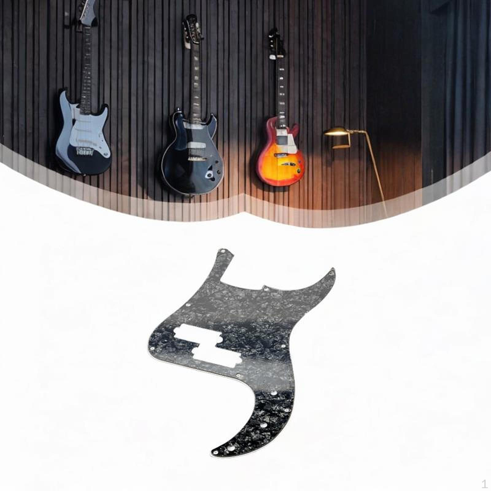 

Guitar Pickguard Scratch Plate Sheet Multifunction Smooth Edge Classic for Bass