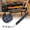 Heat-resistant Grate Lifter BBQ Barbecue Grate Gripper Multi-functional Grill Lifter  Outdoor