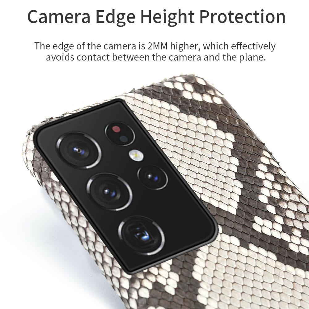 100% Genuine Leather Cover Case For Samsung Galaxy S24 S23 S22 S21 S25 Ultra Note 20 Plus S23 FE A54 A55 A56 5G
