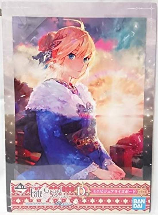 

Ichiban Kuji FateGrand Order Santa Claus flies through the night sky and makes a soft appearance D Prize Mini Visualization Board [Artoria Pendragon]