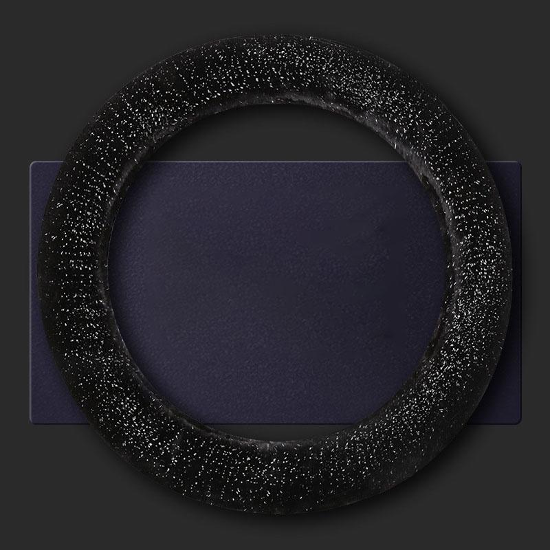 Novinka Plyšový Kožešinový Potah na Volant Auta Silný Teplý A Protiskluzový