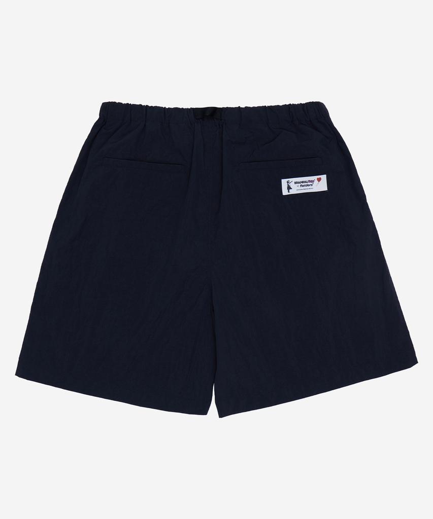 Pildeoseu [Brandalised X Fielders] Utility Belted Nylon Shorts Black