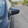 For Honda Accord 7th 2003-2007 ABS Carbon Fiber Car Rearview Side Mirror Cover Wing Cap Exterior Door Trim Adhesive Sticker