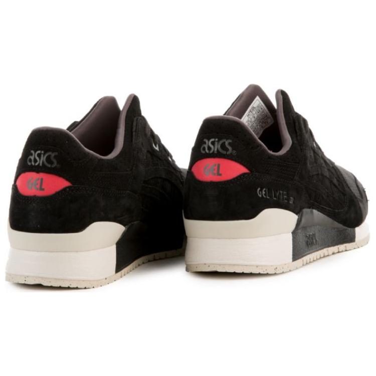 Asics Gel Lyte 3 Unisex Sneakers Black White H7E0L-9090