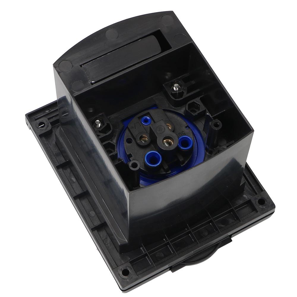 For RV Camper Marine External Hook Up 220V-240V16A Plug Socket Main Inlet Socket