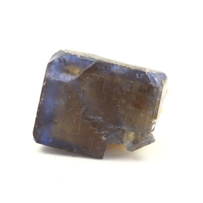 Pierres et Minéraux. Fluorite. 347.10 ct. Valzergues, Aveyron, Occitanie, France.