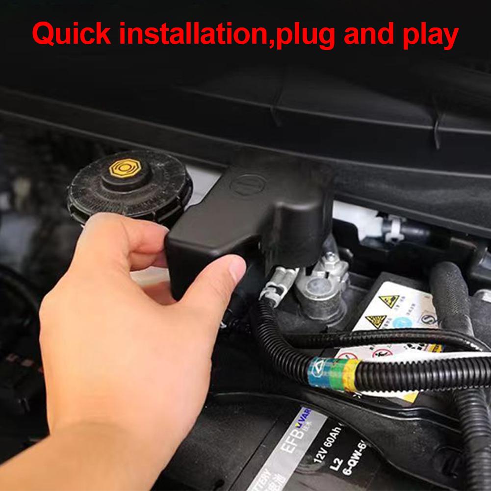 Car Battery Anode Negative Electrode Protector Terminal Protective Cover for Mazda 2 3 6 CX-5 CX-4 CX5 Axela Atenza 2013-2018