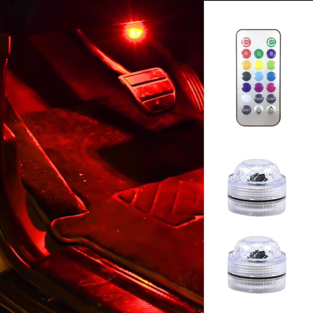 LED Under Car Light Kit, Car Atmosphere LED Lights, Color Changing Ambient Lighting LED