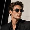 Men Women Retro Fashion Y2k Rimless Colorful Decorative Sunglasses Holiday Gift
