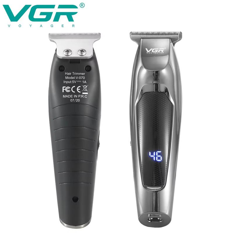 Hair Clipper Cross-border Oil Head Electric Hair Clipper Hair Salon Professional Home Carving Bald Head LCD Digital Display Hair Clipper Beard Trimmer