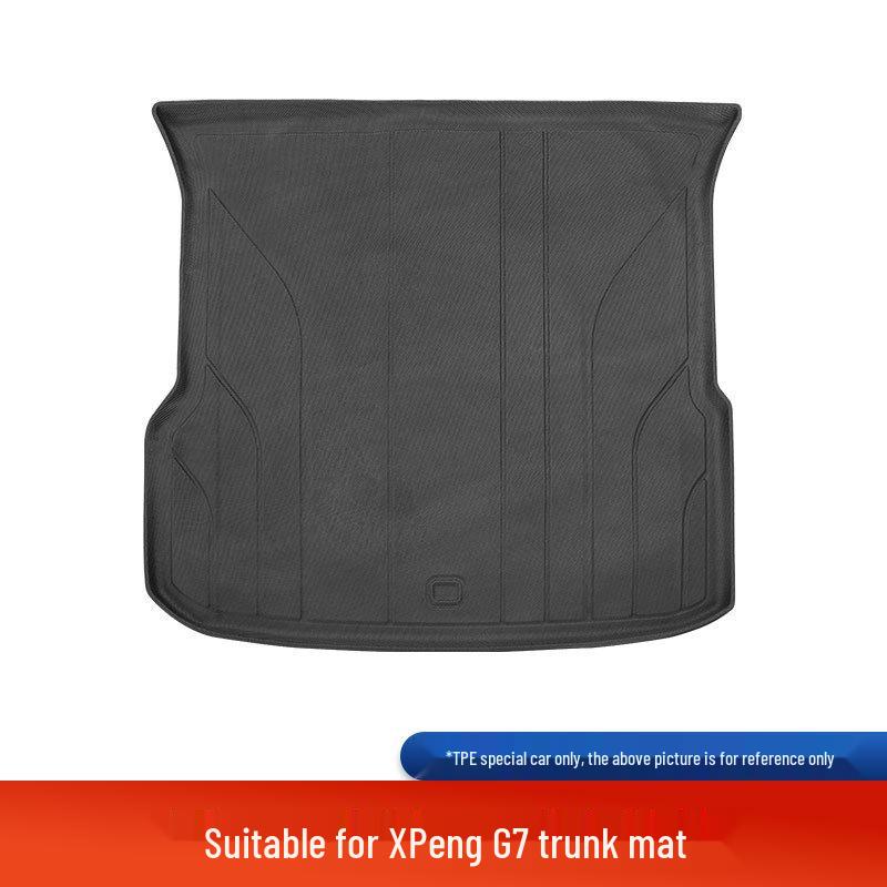 XPeng G7 Custom-Fit Double-Layer TPE Foot Mats, Fully Enclosed, 25 Designs, Original Car Color