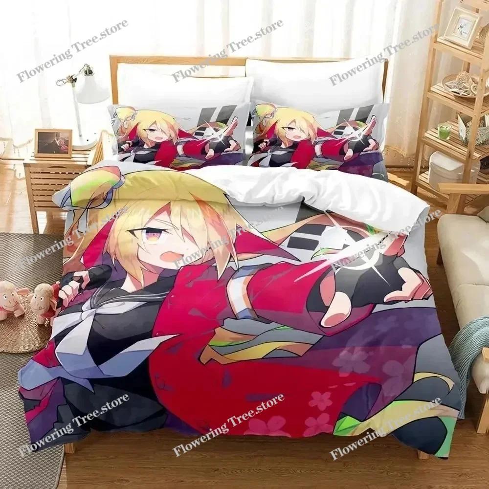 Zombie Land Saga Bedding Set Single Twin Full Queen King Size Bed Set Adult Kid Bedroom Duvetcover Sets 3D Print bed sheet set02