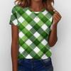 Women's T Shirt Tee Print Short Sleeve Daily Weekend Fashion Basic Regular Top  St. Patrick's Day