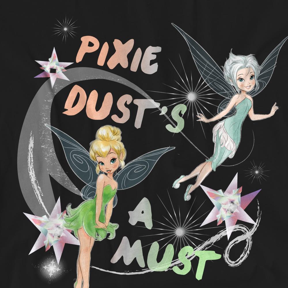 Disney Fairies Unisex Adult Pixie DustÂ´s A Must Tinker Bell & Periwinkle T-Shirt
