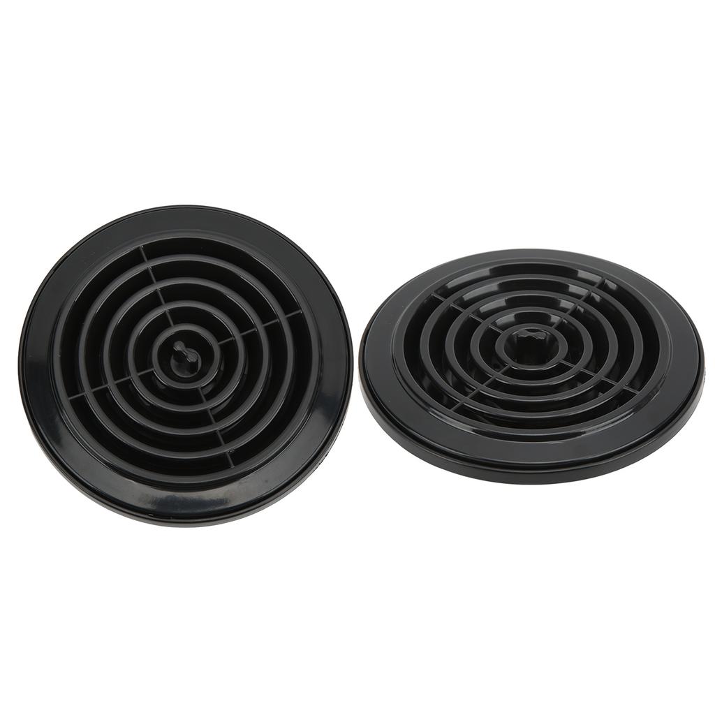 Okrągła kratka wentylacyjna okapowa HVAC Wentylacja Uniwersalna do Samochodu Autokaru RV Jachtu Łodzi Łazienki Klimatyzacji