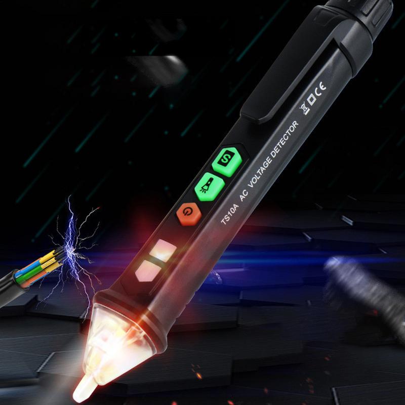 Non Contacting Voltage Tester Circuit Tester Wire Tester Electrical Tool With LED Light Circuit Finder Efficient Live Wire