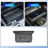 Car Wireless Charger For Nissan X-Trail T33 2021-2025 Accessories15w Fast Mobile Phone Charging Plate Adapter Interior Parts